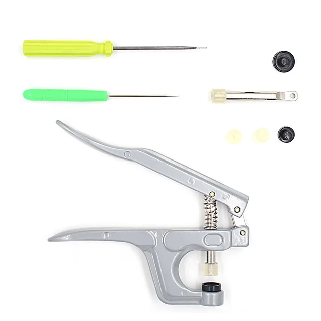 1Pcs Metal Press Pliers Tools Used for T3 T5 T8 Button Fastener Snap Pliers Resin rivets. Buttons. Snaps installation tool
1Pcs Metal Press Pliers Tools Used for T3 T5 T8 Button Fastener Snap Pliers Resin rivets. Buttons. Snaps installation tool