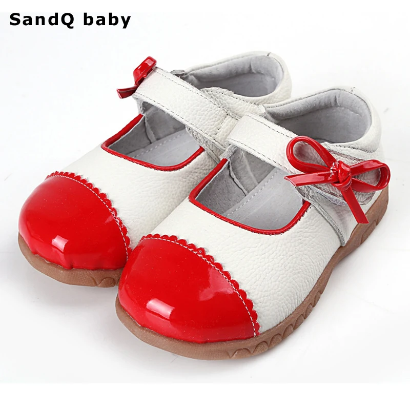 Baby Girls Princess Shoes 2016 New Spring Genuine Leather Shoes for Girls Patchwork Bowtie Kids Sandals Velcro Children Shoes
Baby Girls Princess Shoes 2016 New Spring Genuine Leather Shoes for Girls Patchwork Bowtie Kids Sandals Velcro Children Shoes