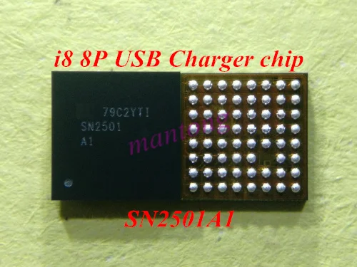 1pcs-25pcs NEW ORIGINAL SN2501A1 SN2501 U3300 63pin TIGRIS T1 charging charger ic chip for iphone 8 8plus X
1pcs-25pcs NEW ORIGINAL SN2501A1 SN2501 U3300 63pin TIGRIS T1 charging charger ic chip for iphone 8 8plus X