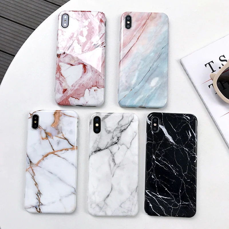 Anti-Knock Hybrid Marble Rainbow Soft Silicone IMD Glossy Case Cover For Apple iPhone XS Max 6S 7 8 Plus
Anti-Knock Hybrid Marble Rainbow Soft Silicone IMD Glossy Case Cover For Apple iPhone XS Max 6S 7 8 Plus