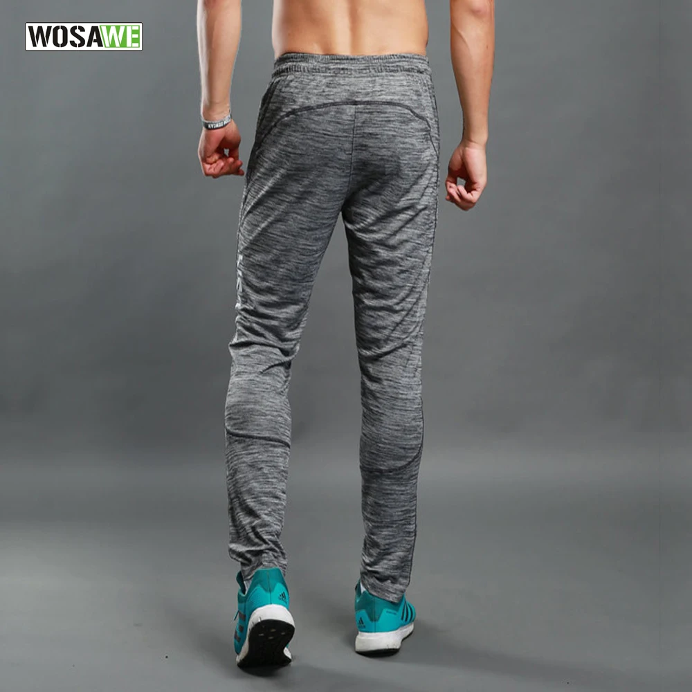WOSAWE Men's Running Pants Thin Sports Men's Fitness Pant Breathable Bodybuilding Jogging Training GYM Trousers With Pocket
WOSAWE Men's Running Pants Thin Sports Men's Fitness Pant Breathable Bodybuilding Jogging Training GYM Trousers With Pocket