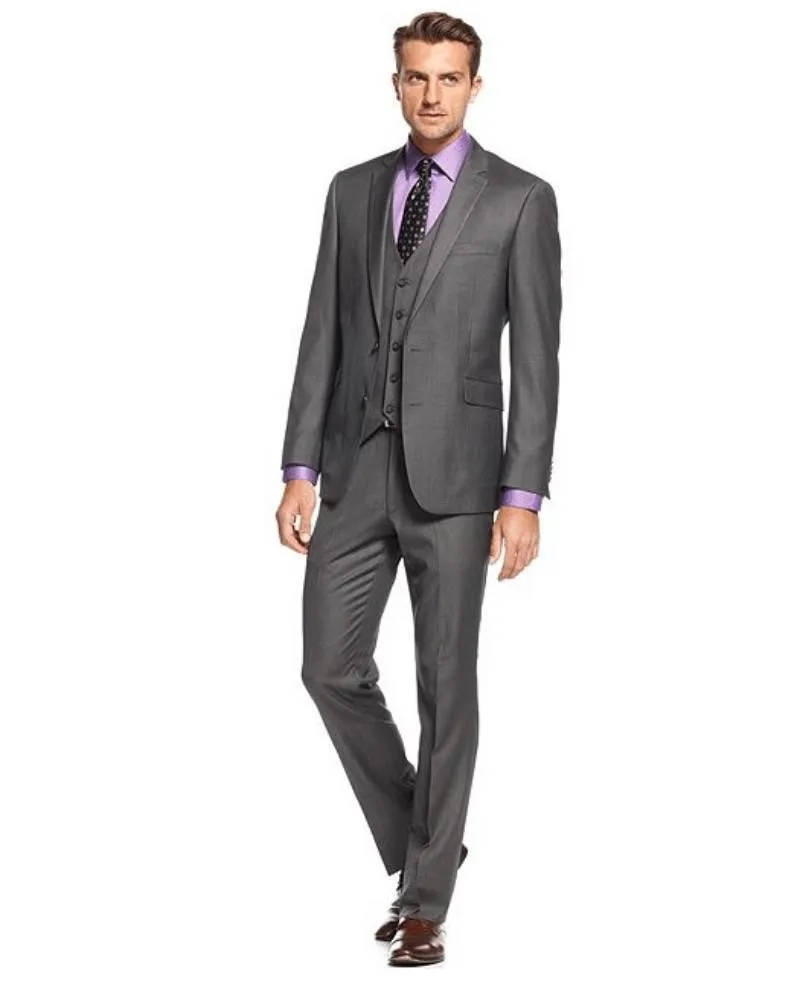 Single-Breasted Groom Tuxedos charcoal Notch Lapel Best Men Wedding/business Suits( jacket+Pants+vest+tie)
Single-Breasted Groom Tuxedos charcoal Notch Lapel Best Men Wedding/business Suits( jacket+Pants+vest+tie)