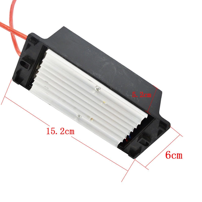 1pcs AC220V 10g/h Quartz Tube Ozone Generator Water Disinfection Air Purifier New Accessories