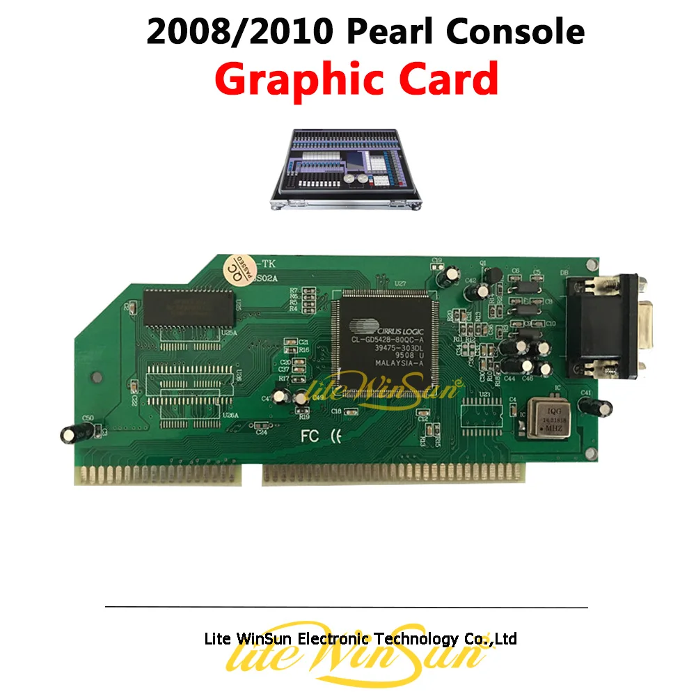 Litewinsune NEW Display Graphic Card Motherboard Graphic Card Drive for External Screen Pearl 2010 2012 DMX Controller Accessory
Litewinsune NEW Display Graphic Card Motherboard Graphic Card Drive for External Screen Pearl 2010 2012 DMX Controller Accessory