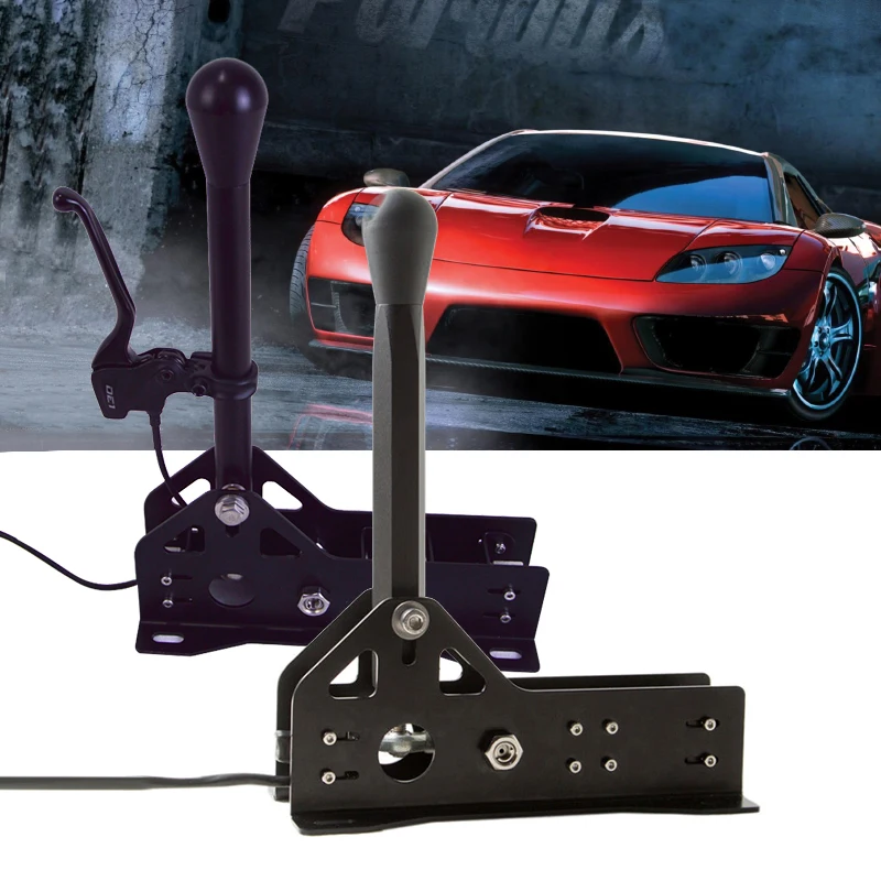 New PC Racing Games Hand Brake SRS Sequential Shifter Gearshift SIM For Logitech TH8A G25 G27 G29 T300 T500 FANATEC Brake System
New PC Racing Games Hand Brake SRS Sequential Shifter Gearshift SIM For Logitech TH8A G25 G27 G29 T300 T500 FANATEC Brake System