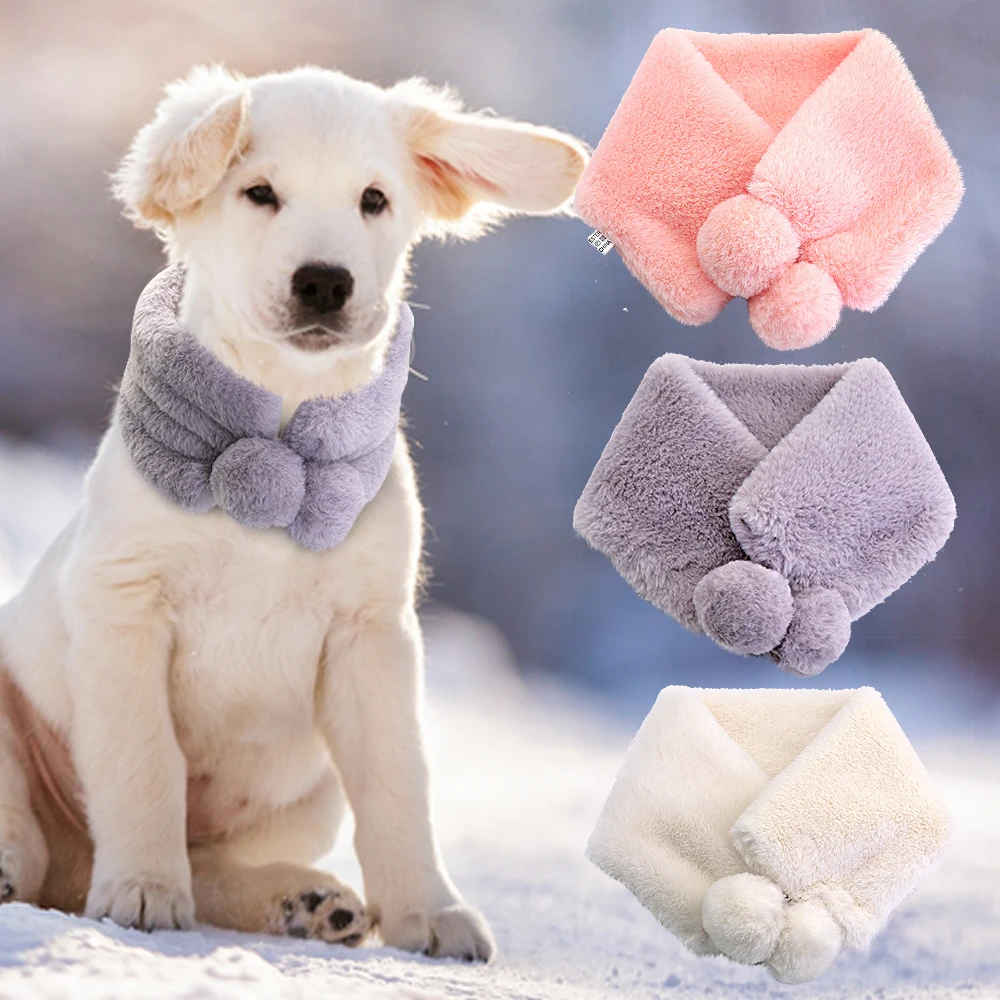 Soft Warm Dog Scraf Dog Accessories Winter Pet Neckerchief Scarves For Medium Large Dogs Pet Products With Cute Balls
Soft Warm Dog Scraf Dog Accessories Winter Pet Neckerchief Scarves For Medium Large Dogs Pet Products With Cute Balls
