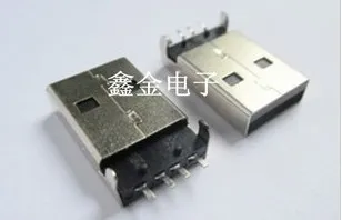 Free Shipping 200pcs black rubber SMD USB A male USB plug connector 180 Degree+Cheap And TOP
Free Shipping 200pcs black rubber SMD USB A male USB plug connector 180 Degree+Cheap And TOP