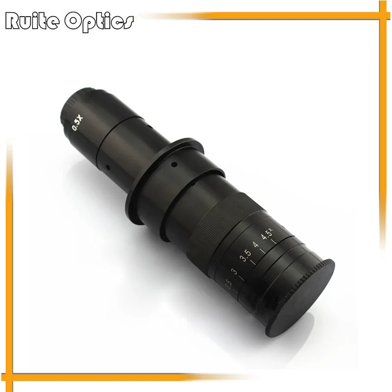 180x Continuous Zoom C-Mount Industrial Electronic Digital Microscope CCD Camera Eyepiece Zoom Lens Magnification
180x Continuous Zoom C-Mount Industrial Electronic Digital Microscope CCD Camera Eyepiece Zoom Lens Magnification