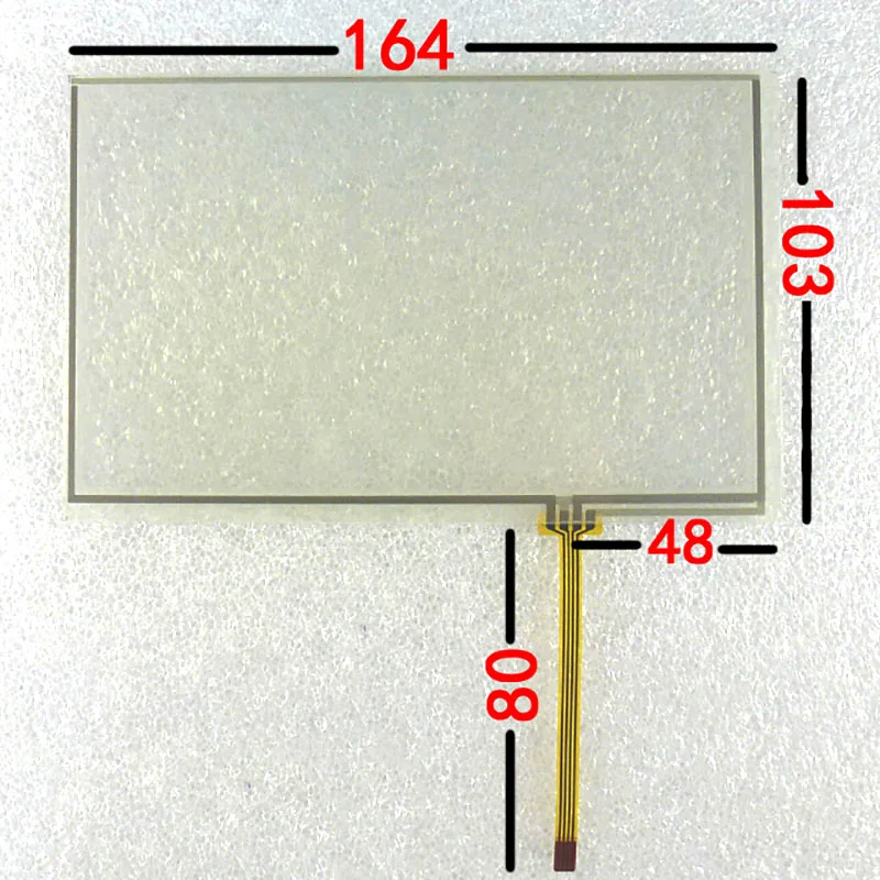 HON-MARK 7 inch Original Brand New AT070TN83 v.1 164*103mm Resistance Handwriting Screen Touch Screen Digitizer Panel
HON-MARK 7 inch Original Brand New AT070TN83 v.1 164*103mm Resistance Handwriting Screen Touch Screen Digitizer Panel
