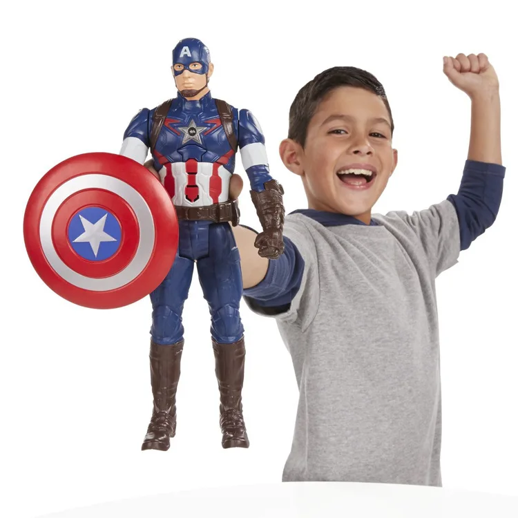 30cm Marvel Avengers Infinity War Captain America Action Figure Toys Captain America PVC figure Anime Dolls for kid with sound
30cm Marvel Avengers Infinity War Captain America Action Figure Toys Captain America PVC figure Anime Dolls for kid with sound