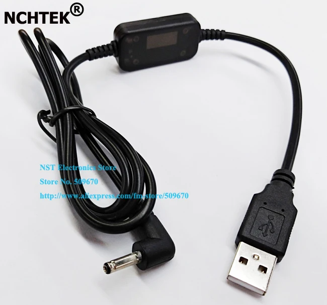NCHTEK USB 2.0 A Male to 90 Degree Angled DC 3.5x1.35mm Male Plug Power Connector Cord/Cable About 1M/Free shipping/1PC
NCHTEK USB 2.0 A Male to 90 Degree Angled DC 3.5x1.35mm Male Plug Power Connector Cord/Cable About 1M/Free shipping/1PC