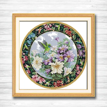 Wreath The sweet nectar painting 14CT11CT counted cross stitch Needlework Set Embroidery kits chinese cross stitch Home decor
Wreath The sweet nectar painting 14CT11CT counted cross stitch Needlework Set Embroidery kits chinese cross stitch Home decor