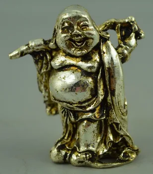 Collectable Chinese Pure Brass Carved Wealth Buddha Rare Good Lucky Small Pendant Statues
Collectable Chinese Pure Brass Carved Wealth Buddha Rare Good Lucky Small Pendant Statues