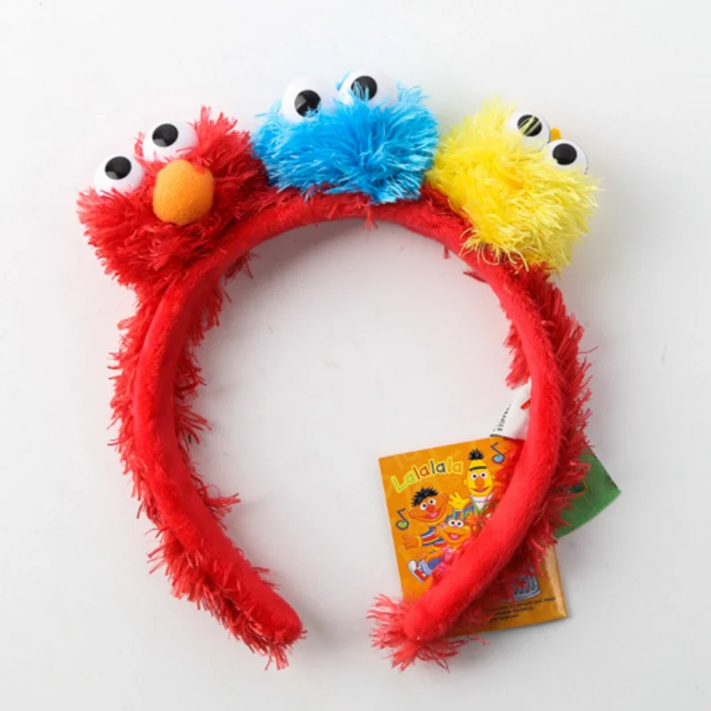 1 pcs Fashion lovely in hand Sesame Street Elmo Big Bird Cookie stuffed doll toy Headband hair band toy A child's gift
1 pcs Fashion lovely in hand Sesame Street Elmo Big Bird Cookie stuffed doll toy Headband hair band toy A child's gift
