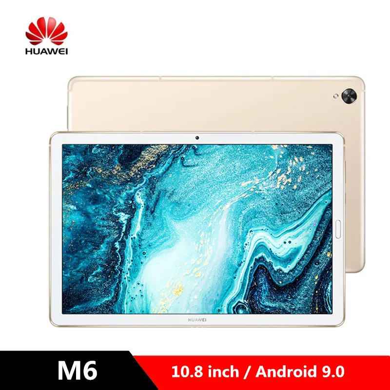 Huawei M6 4G Phablet 10.8 inch Android 9.0 EMUI 9.1 Kirin 980 4GB RAM 64GB/128GB ROM 13.0MP Fingerprint Sensor Tablet PC Tablets
Huawei M6 4G Phablet 10.8 inch Android 9.0 EMUI 9.1 Kirin 980 4GB RAM 64GB/128GB ROM 13.0MP Fingerprint Sensor Tablet PC Tablets