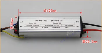 Free shipping! 30W IP65 Waterproof LED Driver constant current 900mA for 30W High Power LED Light high efficiency
Free shipping! 30W IP65 Waterproof LED Driver constant current 900mA for 30W High Power LED Light high efficiency