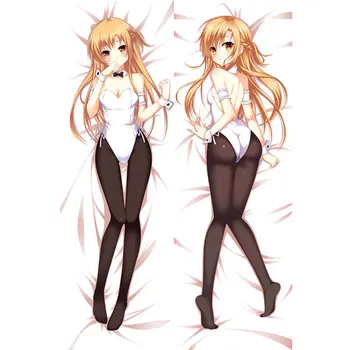 Anime Sword Art Online pillow Cover Kirito Yuuki Asuna Dakimakura case Sexy girl 3D Double-sided Bed Hugging Body pillowcase AT3
Anime Sword Art Online pillow Cover Kirito Yuuki Asuna Dakimakura case Sexy girl 3D Double-sided Bed Hugging Body pillowcase AT3
