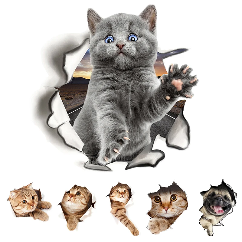 Cartoon Animal Cute Cats Stickers 3d Stickers for Refrigerator PVC Wall Stickers Window Bathroom on The Toilet Seat Decor Decals
Cartoon Animal Cute Cats Stickers 3d Stickers for Refrigerator PVC Wall Stickers Window Bathroom on The Toilet Seat Decor Decals