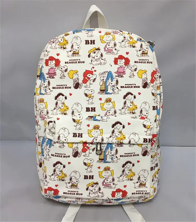 New Snopy Anime Canvas Backpack Fashion Zipper Printing Backpacks For Teenage Girls School Bag Women Travel Bag 15" Students Bag
New Snopy Anime Canvas Backpack Fashion Zipper Printing Backpacks For Teenage Girls School Bag Women Travel Bag 15" Students Bag