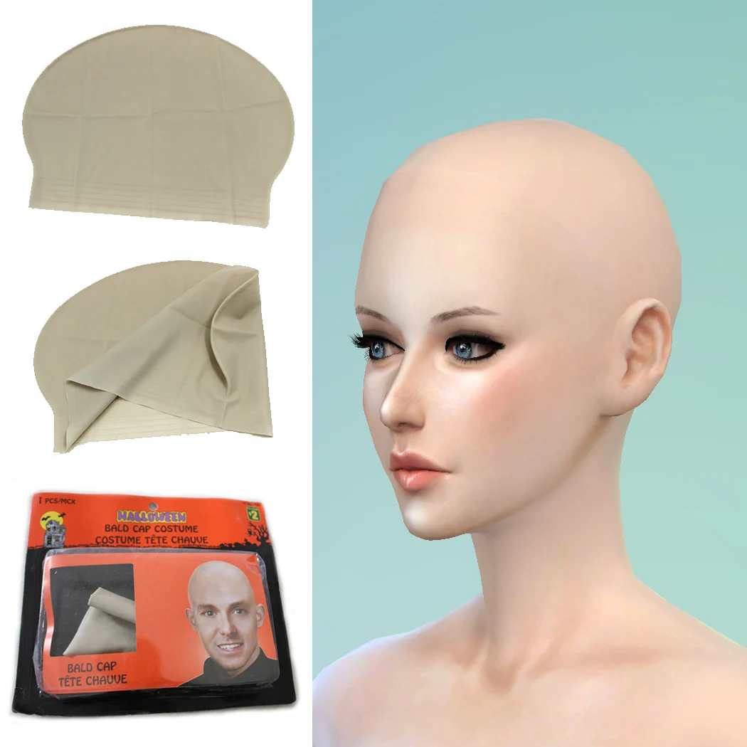 Reusable Funny Fake latex Skin head Bald Head Skinhead Wig Cap Mens Ladies Unisex Fancy Dress Party
Reusable Funny Fake latex Skin head Bald Head Skinhead Wig Cap Mens Ladies Unisex Fancy Dress Party