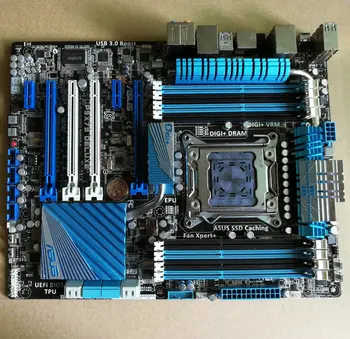 Original P9X79 DELUXE X79 motherboard 2011 pin support 3930K 3960X with baffle used 90%new
Original P9X79 DELUXE X79 motherboard 2011 pin support 3930K 3960X with baffle used 90%new