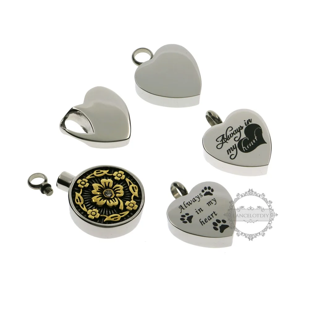 round flower heart shape stainless steel cremation bottle perfume holder ash wish vial pendant charm memorial gift 1134003
round flower heart shape stainless steel cremation bottle perfume holder ash wish vial pendant charm memorial gift 1134003