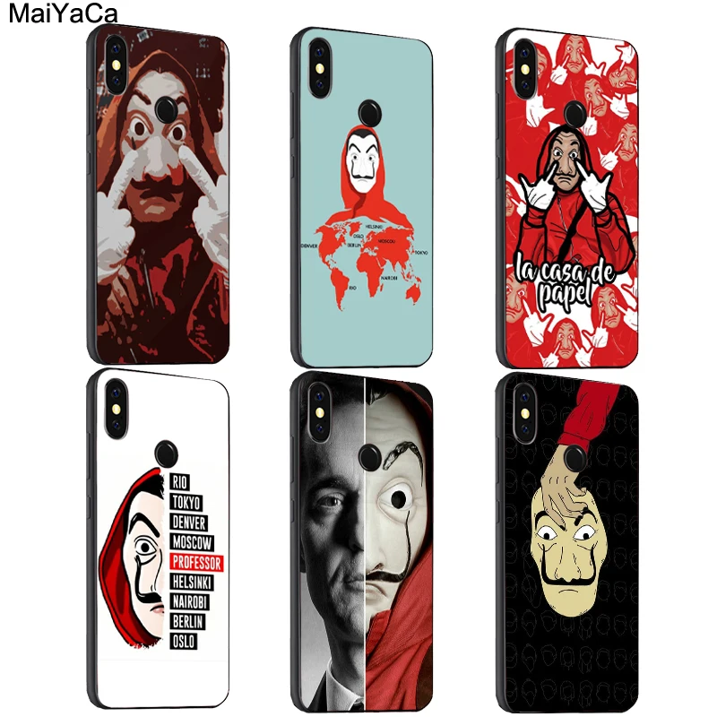 MaiYaCa La Casa De Papel Mask Case For Xiaomi Redmi S2 6 6A 6pro 4X Note 5 Pro 5A 7 Mi 8 9 6X A2 Mix 2s Max 2 3 F1
MaiYaCa La Casa De Papel Mask Case For Xiaomi Redmi S2 6 6A 6pro 4X Note 5 Pro 5A 7 Mi 8 9 6X A2 Mix 2s Max 2 3 F1