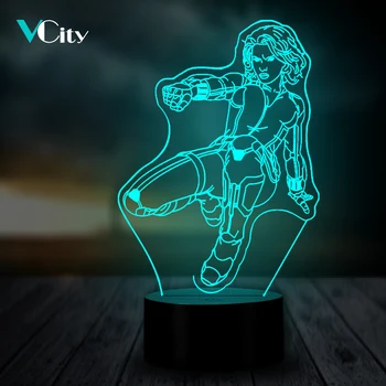 VCity 3D Night Light Led Table Lamp RGB Change Multicolor Black Widow Movie Fans Gifts USB Wireless Luminaria LED RGB Change
VCity 3D Night Light Led Table Lamp RGB Change Multicolor Black Widow Movie Fans Gifts USB Wireless Luminaria LED RGB Change