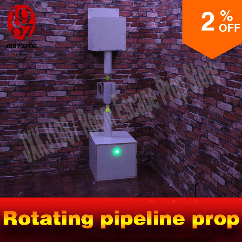 Room escape props rotating pipeline prop adjust the position of the rotate pipeline to unlock from JXKJ1987 room adventurer game
Room escape props rotating pipeline prop adjust the position of the rotate pipeline to unlock from JXKJ1987 room adventurer game