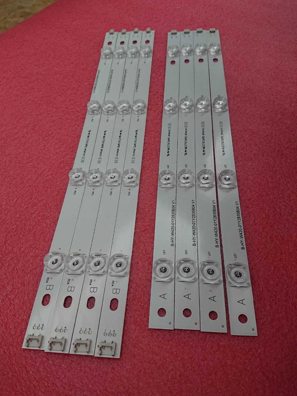 New 8pcs/set LED strip Replacement for LG LC420DUE 42LB5500 42LB5800 42LB560 INNOTEK DRT 3.0 42 inch A B 6916L-1710B 6916L-1709B
New 8pcs/set LED strip Replacement for LG LC420DUE 42LB5500 42LB5800 42LB560 INNOTEK DRT 3.0 42 inch A B 6916L-1710B 6916L-1709B