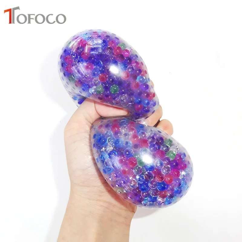 TOFOCO New Rainbow Ball Grape Ball Water Squeeze Squishy Anti Stress Relief Face Reliever Gift Prank Funny Toys
TOFOCO New Rainbow Ball Grape Ball Water Squeeze Squishy Anti Stress Relief Face Reliever Gift Prank Funny Toys