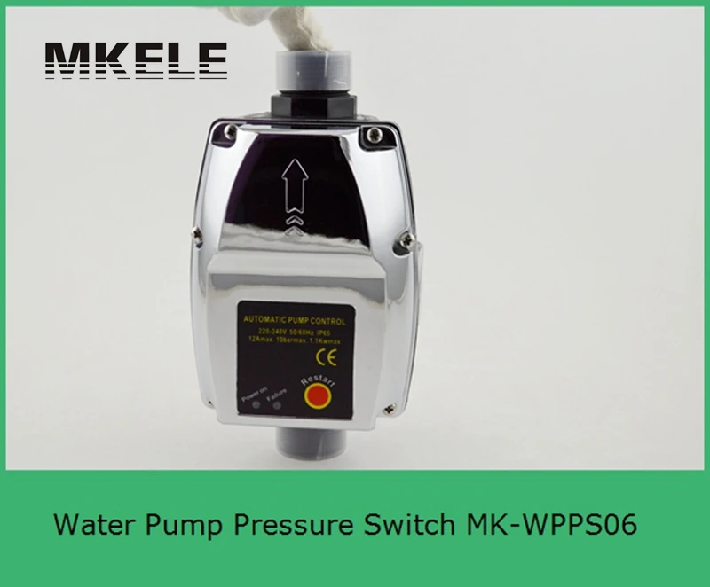 Free shipping 2014 direct selling pressure switch MK-WPPS06 automatic Water pump pressure controller for water pump
Free shipping 2014 direct selling pressure switch MK-WPPS06 automatic Water pump pressure controller for water pump