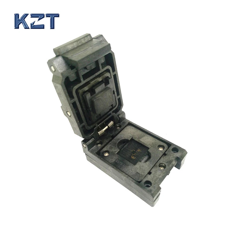 BGA68 Clamshell burn in socket pitch 0.8mm IC size 8*12mm BGA68(8*12)-0.8-CP01NT BGA68 VFBGA68 burn in programmer socket
BGA68 Clamshell burn in socket pitch 0.8mm IC size 8*12mm BGA68(8*12)-0.8-CP01NT BGA68 VFBGA68 burn in programmer socket