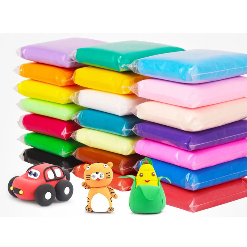 24 colors Hand Gum Play dough Fluffy Slime Super Light Clay Modeling Polymer Hand and foot Inkpad Sand Plasticine Rubber Mud Toy
24 colors Hand Gum Play dough Fluffy Slime Super Light Clay Modeling Polymer Hand and foot Inkpad Sand Plasticine Rubber Mud Toy