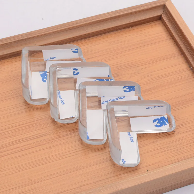 4Pcs/lot Transparent Children Safety Table Conner Protector Guards for Baby Kids Furniture Teapoy Table Edge Protection Cover
4Pcs/lot Transparent Children Safety Table Conner Protector Guards for Baby Kids Furniture Teapoy Table Edge Protection Cover