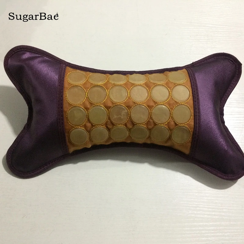 RELAX Heating Round Tourmaline Germanium Stone Cushion Jade Massage Relaxant Cervical Tourmaline Pillow
RELAX Heating Round Tourmaline Germanium Stone Cushion Jade Massage Relaxant Cervical Tourmaline Pillow