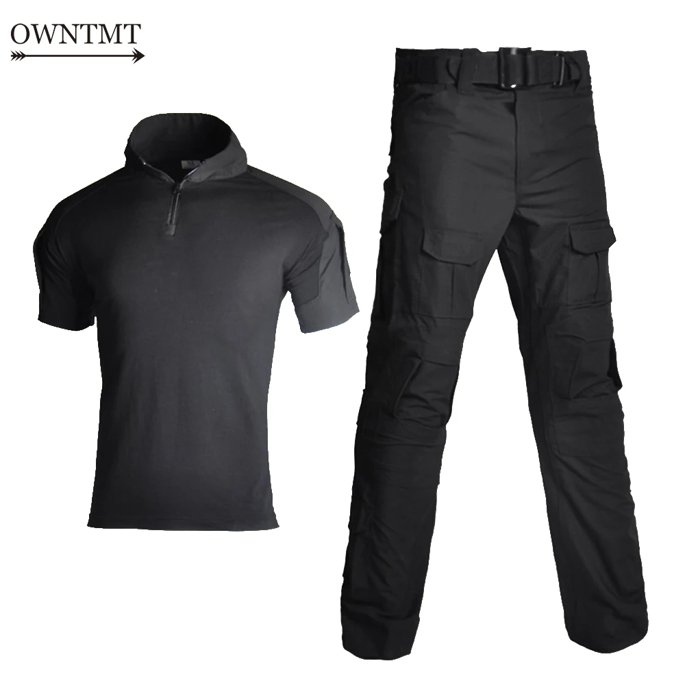 Tactical Military Uniform Summer Short Shirt Army of The Combat Uniform Tactical Pants with Knee Pads Camouflage Hunting Clothes
Tactical Military Uniform Summer Short Shirt Army of The Combat Uniform Tactical Pants with Knee Pads Camouflage Hunting Clothes