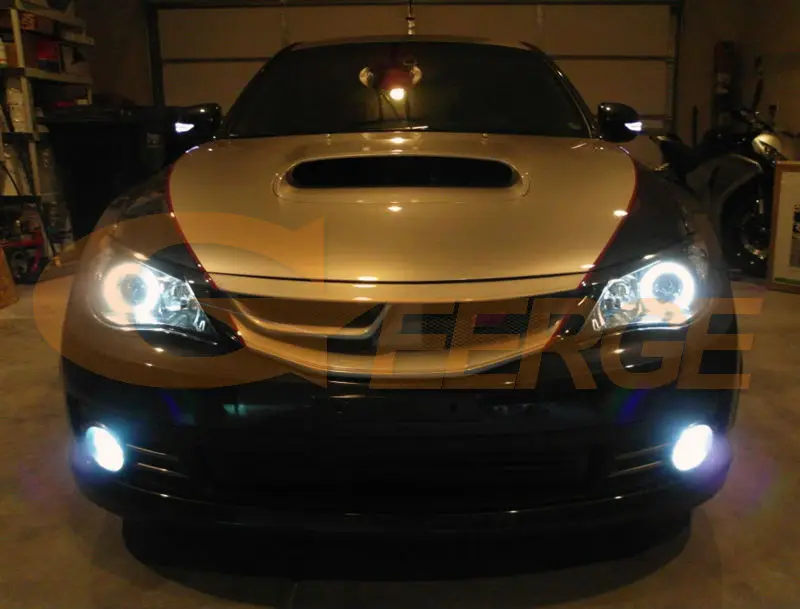 smd led angel eyes Subaru Impreza WRX STI 2008 2009 2010 2011(3)