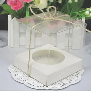9*9*9CM PVC Clear Cupcake Box Weddding Party Supplier Candy Cake Box Food Transport Packing Gift Box with Bottom Bracket
9*9*9CM PVC Clear Cupcake Box Weddding Party Supplier Candy Cake Box Food Transport Packing Gift Box with Bottom Bracket