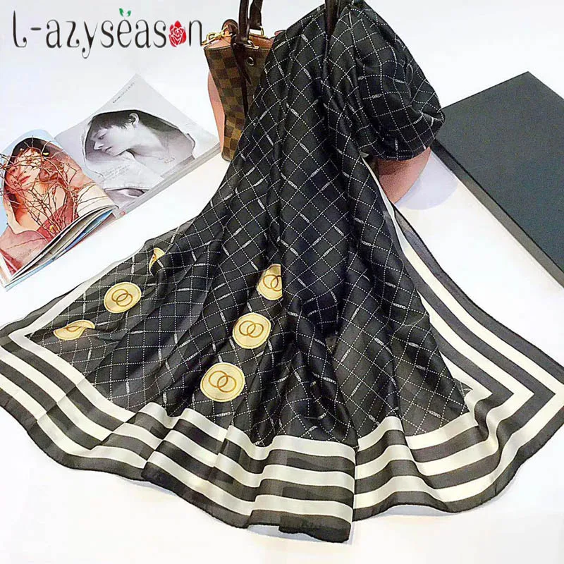 2019 Novelty Spring Silk hijab Scarf women satin soft Shawl Female foulard femme winter brand black Scarves wraps beach stole
2019 Novelty Spring Silk hijab Scarf women satin soft Shawl Female foulard femme winter brand black Scarves wraps beach stole