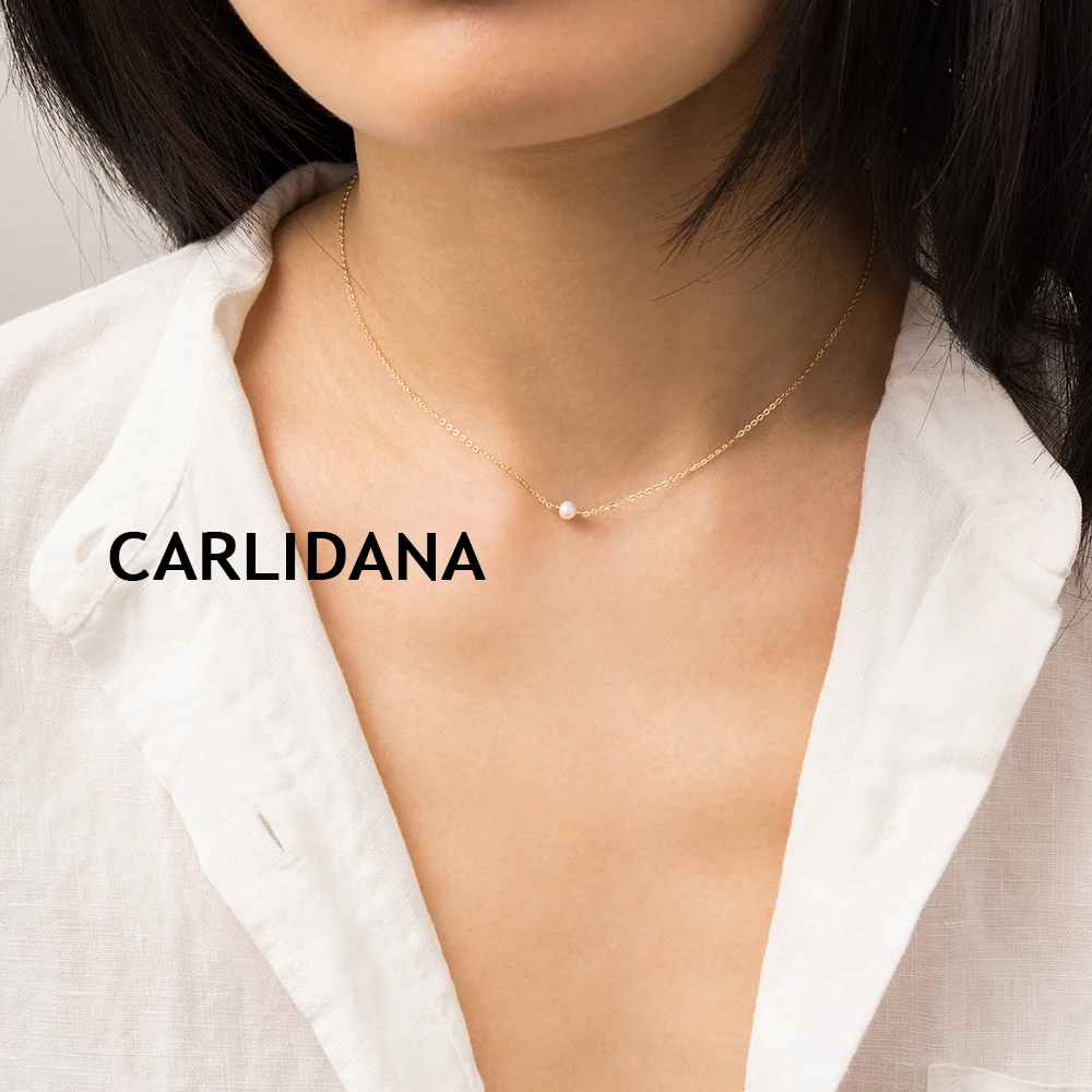 CARLIDANA Double Layered Necklace for women Dainty Stainless Steel Necklace women Chic Simulated-pearl Pendant Necklace
CARLIDANA Double Layered Necklace for women Dainty Stainless Steel Necklace women Chic Simulated-pearl Pendant Necklace