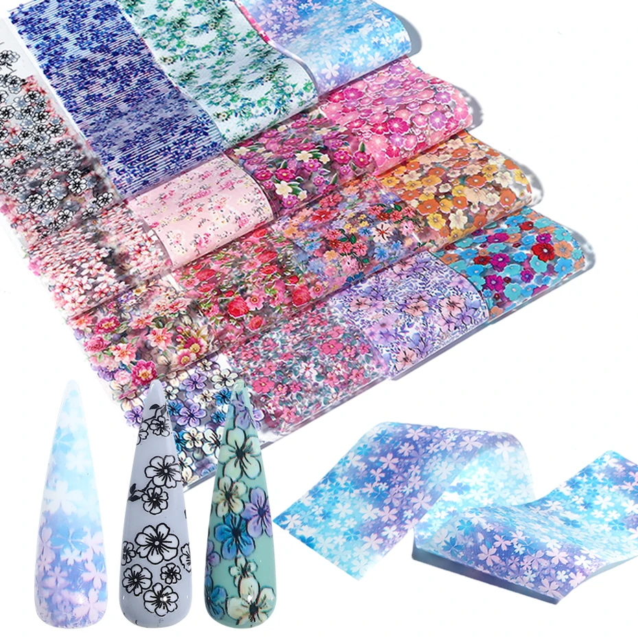 16pcs Flowers Nail Foils Polish Stickers Holographic Transfer Sliders Paper DIY Adhesive Manicure Nail Art Decoration Set LE1026
16pcs Flowers Nail Foils Polish Stickers Holographic Transfer Sliders Paper DIY Adhesive Manicure Nail Art Decoration Set LE1026