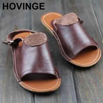 HOVINGE Woman Shoes Gladiator Women Sandals Genuine Leather Ladies Summer Shoes Female Footwear 
HOVINGE Woman Shoes Gladiator Women Sandals Genuine Leather Ladies Summer Shoes Female Footwear