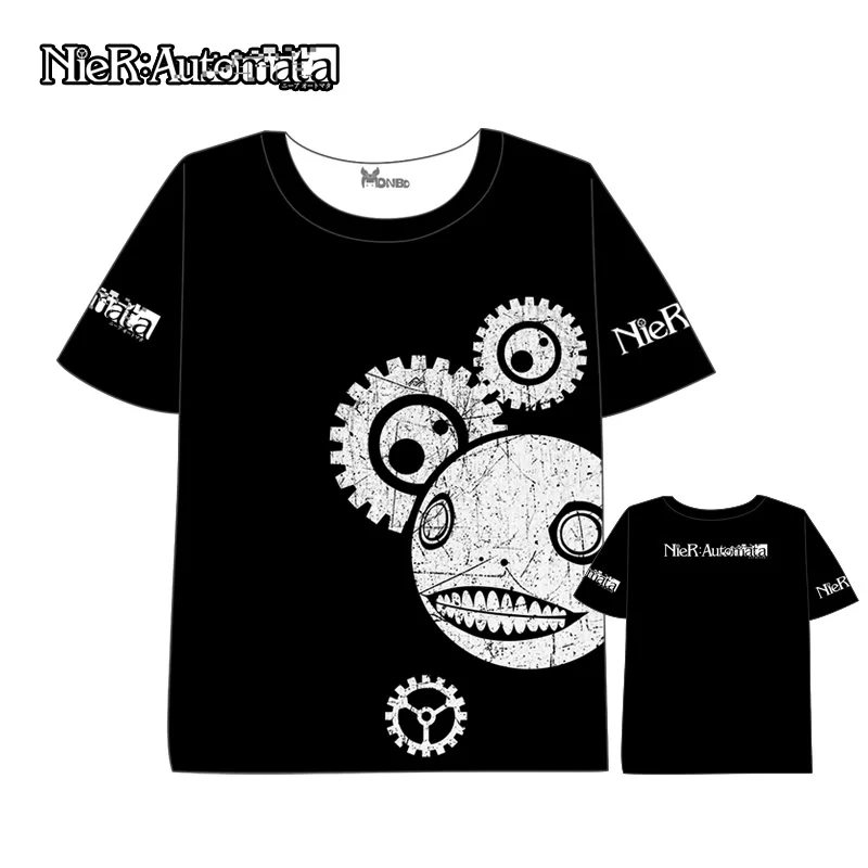 Anime NieR:Automata 2B T-shirt Men Women Short Sleeve Summer dress Anime Cartoon 2B t shirt
Anime NieR:Automata 2B T-shirt Men Women Short Sleeve Summer dress Anime Cartoon 2B t shirt
