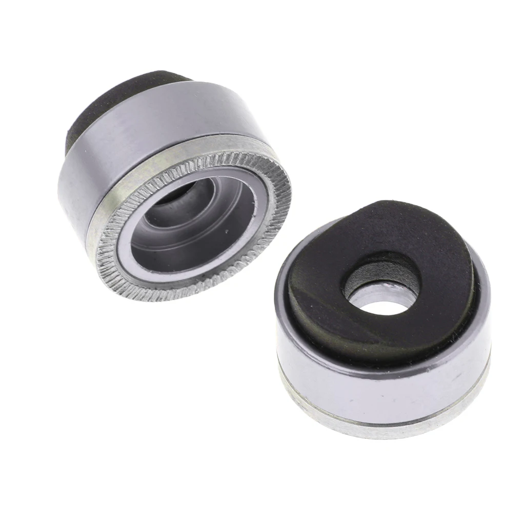 2 Pieces Durable Wheel Hub Sliders Front and Rear Skewers Quick Release Clip Bolt Lever Replacement Slider for Road MTB Bicycle