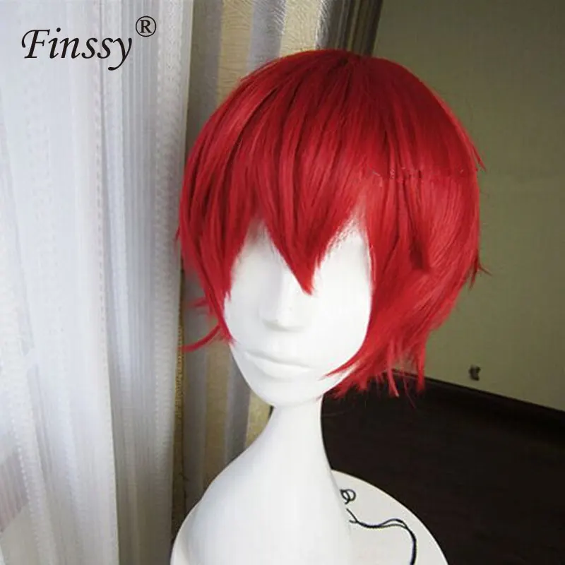 Assassination Classroom Karma Akabane Akashi Seijuro Sasori Short Halloween Cosplay Costume Wig Heat Resistance Fibre Men Hair
Assassination Classroom Karma Akabane Akashi Seijuro Sasori Short Halloween Cosplay Costume Wig Heat Resistance Fibre Men Hair