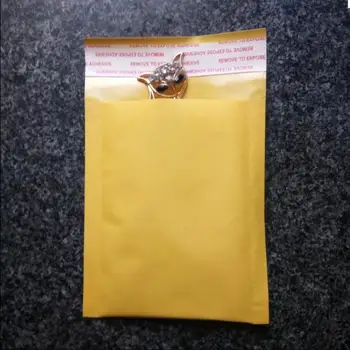 Hot 13cmx21cm kraft Bubble Mailing Padded Envelopes Bag yellow Kraft paper Mailers Bag jewelry accessories Mailing package Bags
Hot 13cmx21cm kraft Bubble Mailing Padded Envelopes Bag yellow Kraft paper Mailers Bag jewelry accessories Mailing package Bags