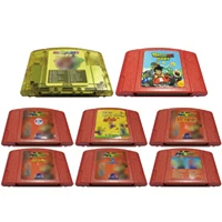 Video Game Cartridge 64 Bits Game Console Card Super Mari 64 Super 18 in 1 Drago Ball Kart 64 US Version
Video Game Cartridge 64 Bits Game Console Card Super Mari 64 Super 18 in 1 Drago Ball Kart 64 US Version
