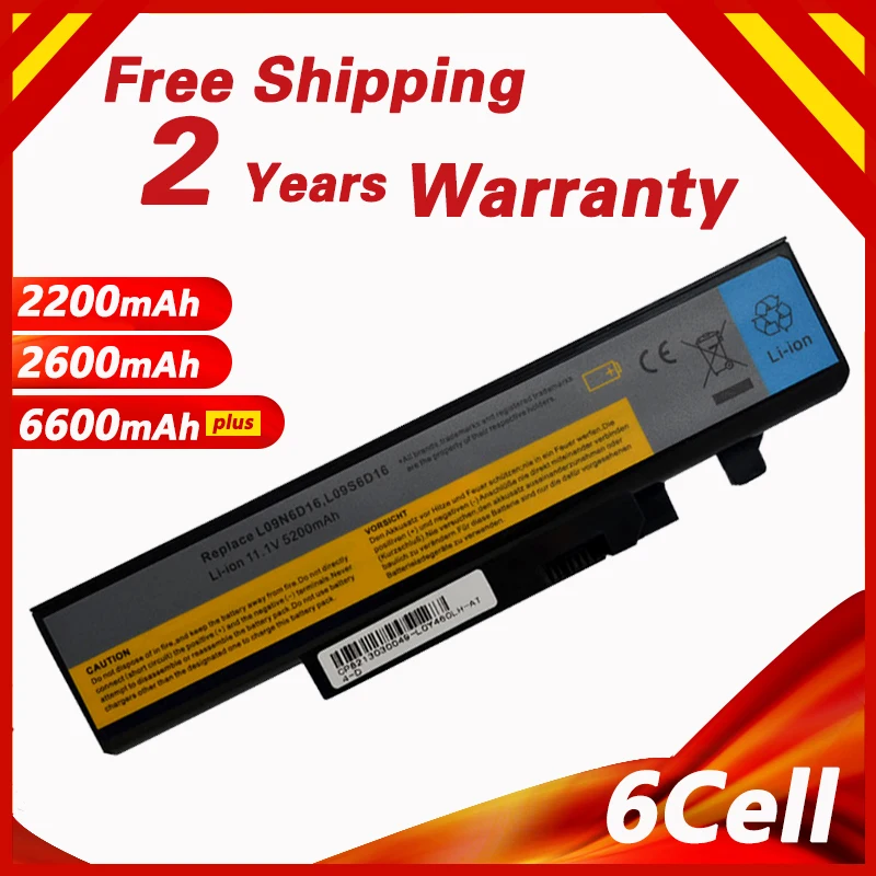 4400mAh Laptop Battery 57Y6440 L09N6D16 L09L6D16 For Lenovo IdeaPad Y460 Y460A Y460AT Y460N Y560 Y560 Y560A-IFI Y560P-IFI
4400mAh Laptop Battery 57Y6440 L09N6D16 L09L6D16 For Lenovo IdeaPad Y460 Y460A Y460AT Y460N Y560 Y560 Y560A-IFI Y560P-IFI