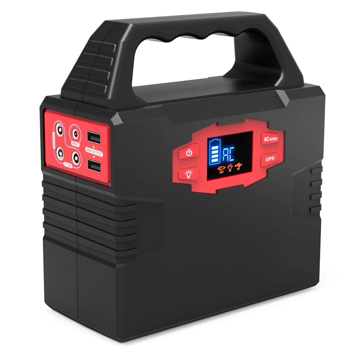 40800mAh 110V 150W UPS Lithium Emergency Power Supply Modified Sine Wave LED Display High Quality
40800mAh 110V 150W UPS Lithium Emergency Power Supply Modified Sine Wave LED Display High Quality